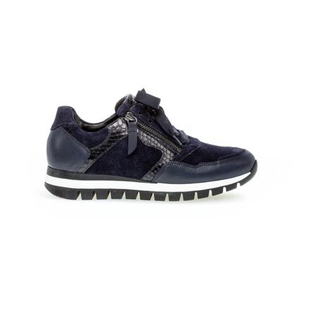 Gabor Sneakers , Blauw , Dames , Maat: 40 EU