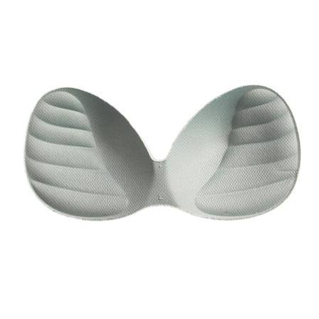 Kvinder Bikini Polstret Indlæg Bryst BH Enhancer Push Up Chest I Blue 3*105cm