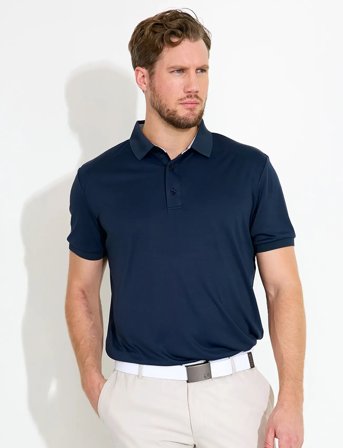 Abacus Mens Hammel Recycled Polo - Navy - XL