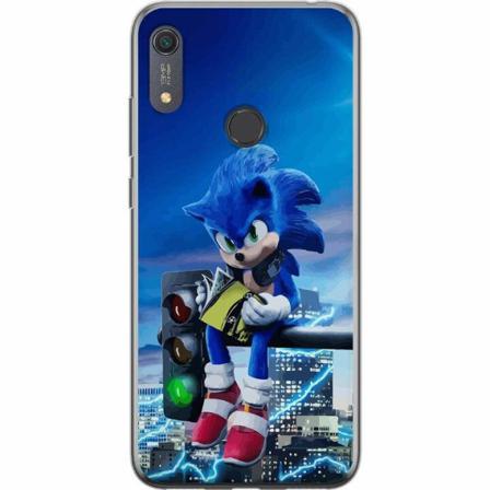 Huawei Y6s (2019) Genomskinligt Skal Sonic The Hedgehog