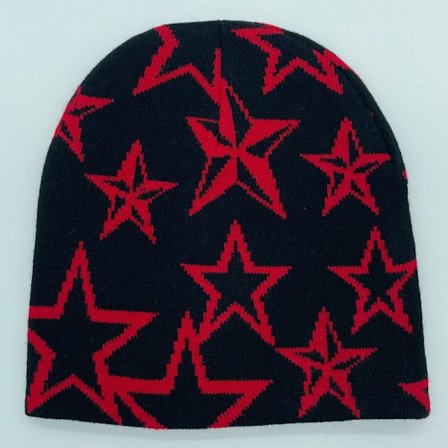 Pentagram Knit Hat Beanie 6 6
