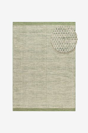 KM Home - Villa Matto Gotti - Vihreä - Villamatot - 160X230 - - Homeroom