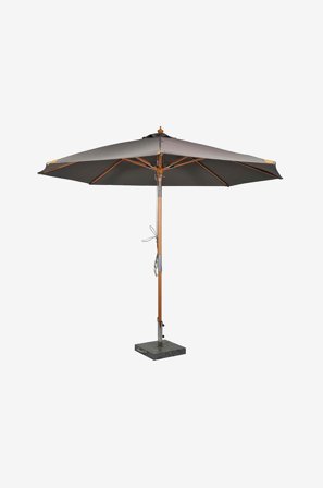 Fritab - Snyggt parasoll Ø300cm - Grå - Parasoller - Från Homeroom