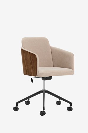 Kave Home - Kontorstol - madai - Brun - Kontorstoler - Fra Homeroom