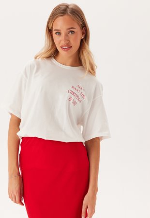 ONLY Onlsanta Life Oversize S/S TOP Klær