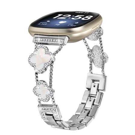 Cloverlink-armband för Fitbit Versa 3/4/Sense 2