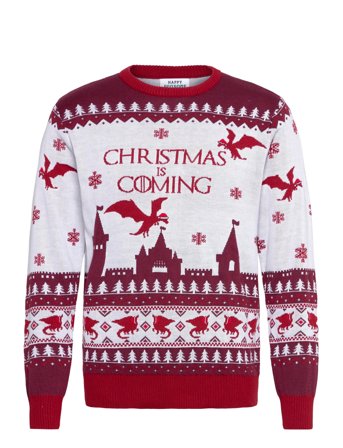 Happy Seasons The Christmas Is Coming Sweater - Red - S