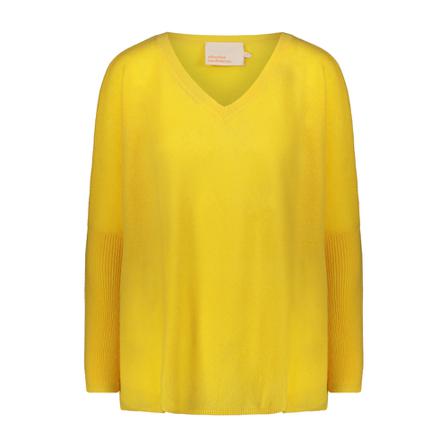 Absolut Cashmere Truis Yellow , Geel , Dames , Maat: M