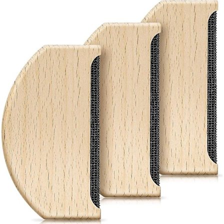 Kamm Sweater Rakapparat Ullkam Trä Pilling Ludd Tyg Ludd Borttagare Manuell Bärbar Klädborste Verktyg för Att Ta Bort Noppor Kläder Plagg Stickat Ull