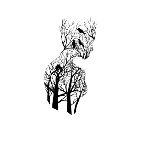 Fågal Art Affisch A4