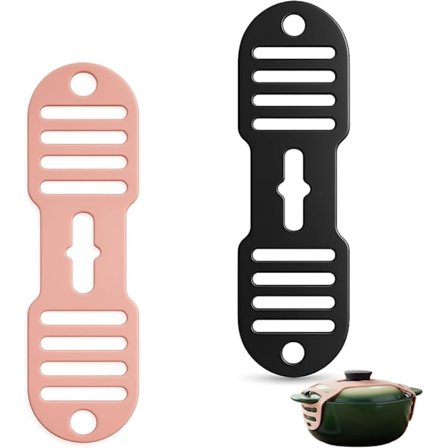 2-delt lågstrop til slow cooker, universal lågholder til slow cooker, tætsiddende pasform til madlavning og transport, spildsikkert design, holdbar 