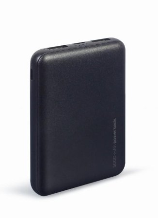 GEMBIRD Powerbank 5.000 mAh 2x USB schwarz