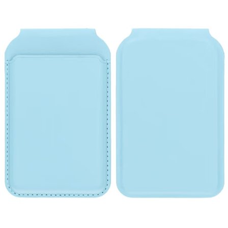Hinge holder card bag light blue