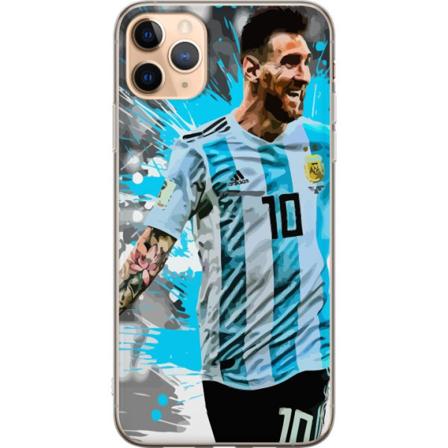 Apple iPhone 11 Pro Max Genomskinligt Skal Lionel Messi