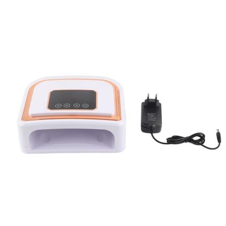 LED neglelampe Professionel 120W 4 gear Timing UV Gel Polish Negletørrer hærdningslampe EU-stik 100‐240V