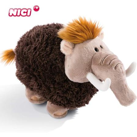 Gosleksak Mammut 25 cm Stående stenåldersvänner, brun/grå - Barn - Leksaker - Gosedjur