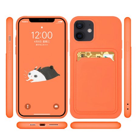 iPhone 11 - Praktiskt Stilrent FLOVEME Skal med Korthållare