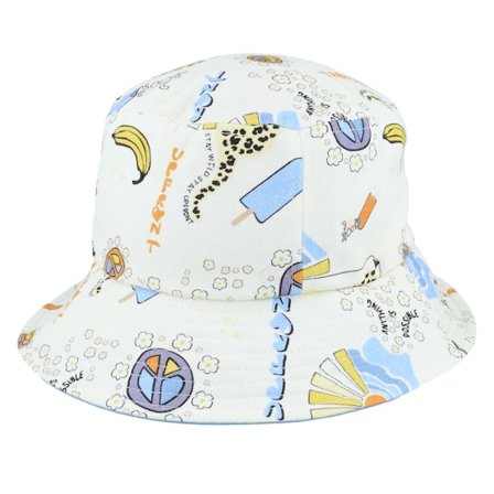 Upfront - White bucket Sombrero - Kids Wildy Hat Snow White Bucket @ Hatstore