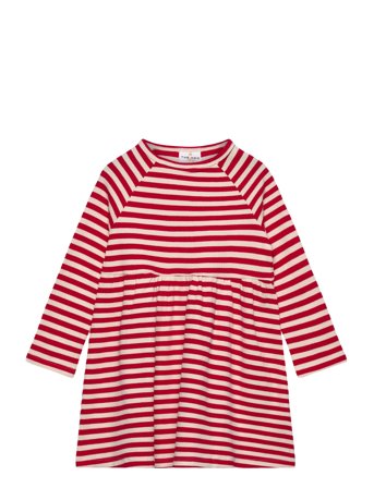 The New Tnstfro L_S Loose Rib Dress - Red - 110