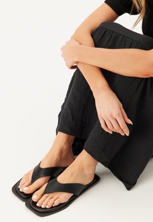 Steve Madden Splash Sandal Black Tøj