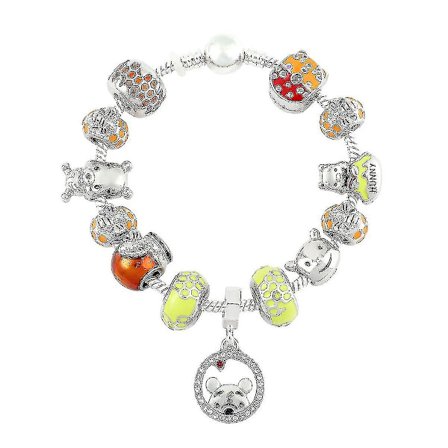 Winnie Bear Pooh Armbånd Håndledsrem Fest Sport Til Mænd Kvinder