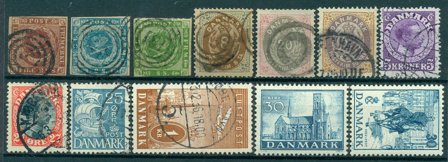 Danmark - Samling - 1851-1985