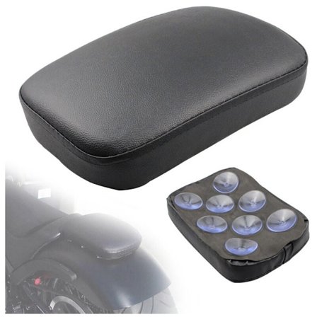 Motorcykel passagersæde pude med 8 sugekopper erstatning for Harley 883 X48 1200