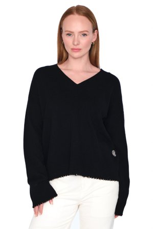 Hést Agatha Sweater Dame - Jet Black
