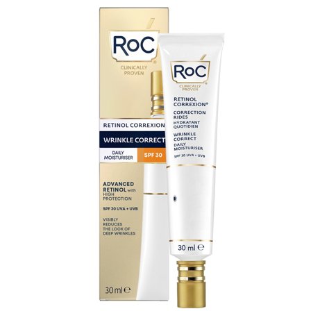ROC Retinol Correxion Wrinkle Correct Crema Viso Giorno SPF30 30ml - Crema viso giorno antirughe