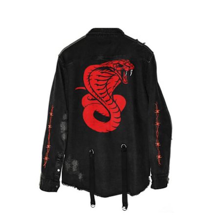 Print Mode Casual Streetwear-jackor