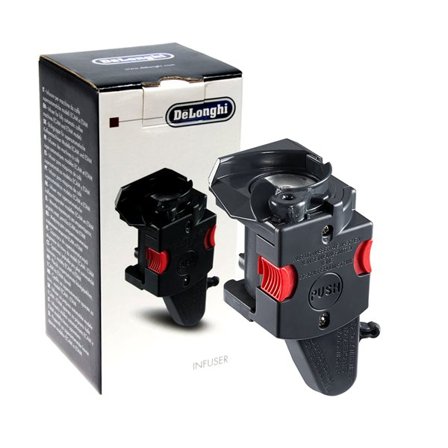 Delonghi bryggeenhed med si til malede bønner
