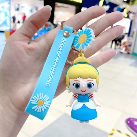 Princess Nøglering til Piger - Sød Kawaii Anime Nøglering, Eventyr Damer Punge