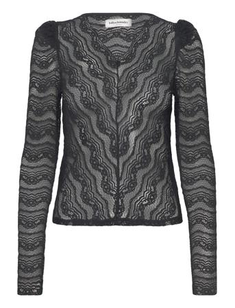 Toluca Blouse Bluse Langermet Svart Lollys Laundry*Betinget Tilbud