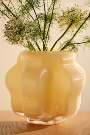 Jotex - Glassvase Gul - MILKEY - Kjøp Vaser hos Jotex