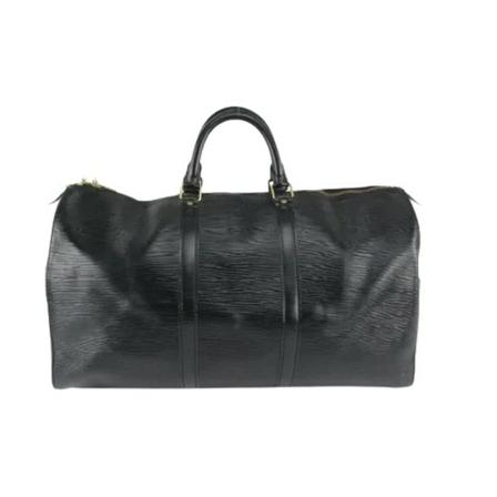 Louis Vuitton Vintage, Pre-owned Leather louis-vuitton-bags Zwart, Dames, Maat:ONE Size