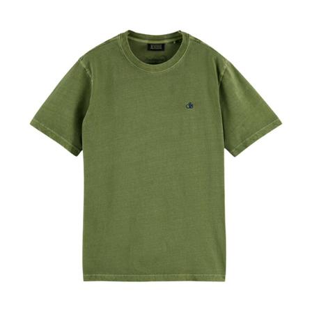 Scotch & Soda T-shirt , Groen , Heren , Maat: XL