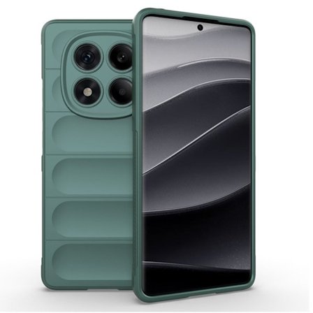 Blødt grebsformet Xiaomi Redmi Note 14 Pro 5G cover - Grøn