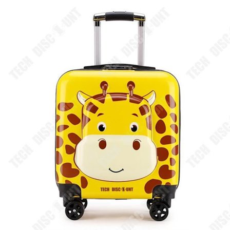 Kuffert trolley børn - TD - 18 tommer - Vandtæt - Tyverisikret - 360° hjul