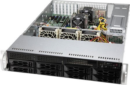 SUPERMICRO Computer Case Rack Black 600 W