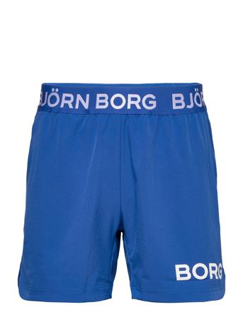 Borg Short Shorts Shorts Sport Shorts Blå Björn Borg*Betinget Tilbud