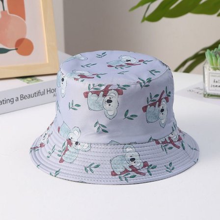 Sommar Bucket Hat Cap LJUSLILA