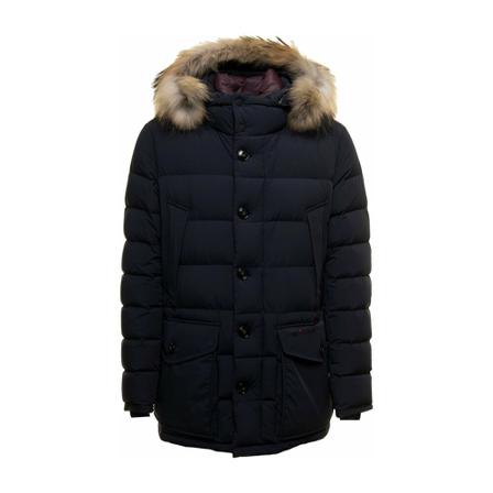 Kiton Kappa blå, Herr Dunjackor, Herr, Storlek: L