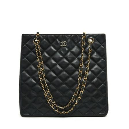 Chanel Vintage, Pre-owned Timeless Bag Blauw, Dames, Maat:ONE Size,leer