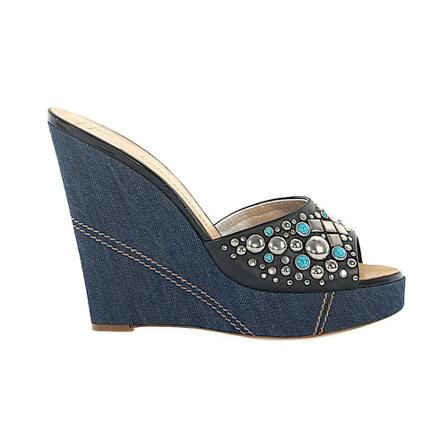 Giuseppe Zanotti, Sandals Blauw, Dames, Maat:40 EU
