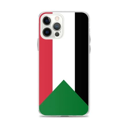 Telefonskal Sudan Flagga - iPhone 12 Pro Max