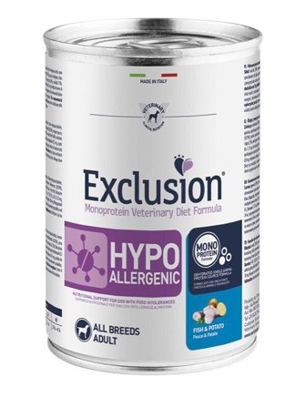 Exclusion Monoprotein Veterinary Diet Hypoallergenic Umido