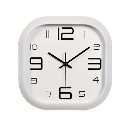 1 st Fyrkantig Väggklocka