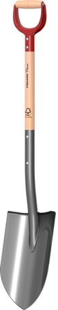 Fiskars Classic 1071915 Spade spiss, 106 cm, Hageredskap