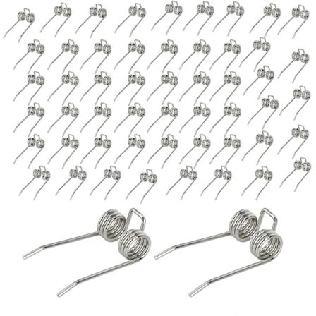 54 stk. Erstatningsfjedre til mosfjerner Greenworks 29272 27022 2500600G Stål Scarifier Dele