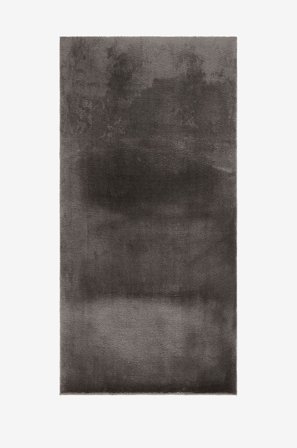KM Home - Ryatæppe Cozy - Grå - Luv- & ryatæpper - 80X160 - Fra Homeroom